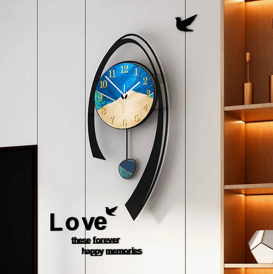 🕒 Elevate Your Walls with Elegance: Discover the Caimin Acrylic Wall Clock by Metro Lane
