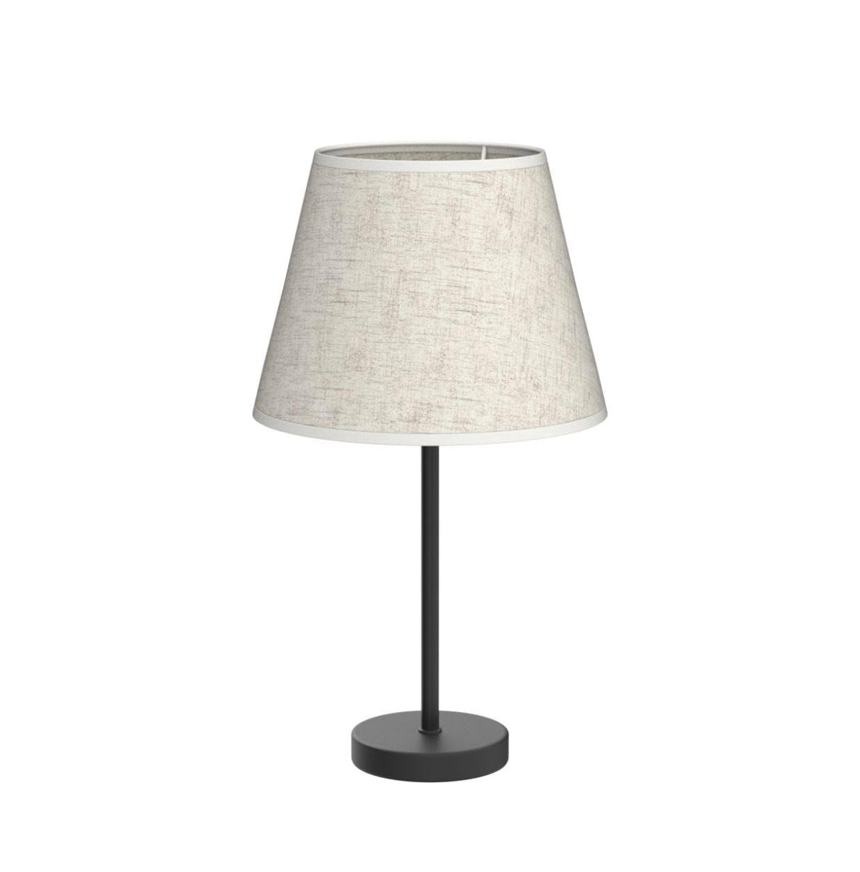 LIANTRAL Modern Bedside Lamps Set of 2 – Creamy/Black – Small Table Lamps with Linen Fabric Shades & Metal Base
Perfect for Bedrooms, Living Rooms & Offices | E27 Bulb Compatible
