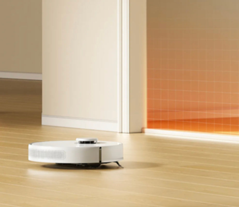 Dreame D9 Max Gen2 Robot Vacuum Cleaner – Smart Pathfinder Navigation, 6000Pa Suction, 2-in-1 Vacuum & Mop, 285min Runtime – White