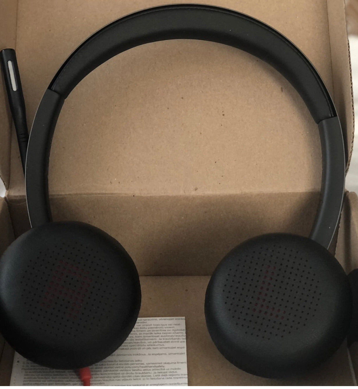 Poly Blackwire 8225 USB-C Headset + Noise Cancelling Mic + ANC Teams Certified