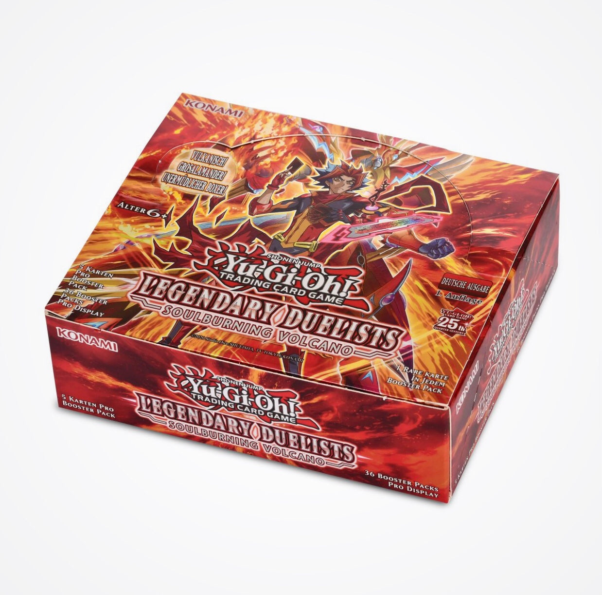 Yu-Gi-Oh! Legendary Duelists: Soulburning Volcano Booster Box (Sealed – 36 Packs)