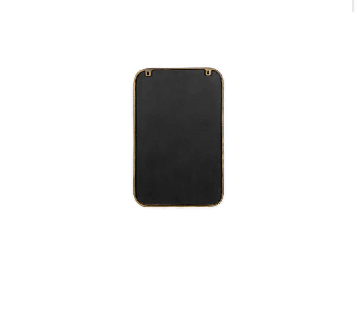 Nkuku Ungura Mirror – Small Antique Brass Wall Mirror | Handcrafted Aluminium & Glass