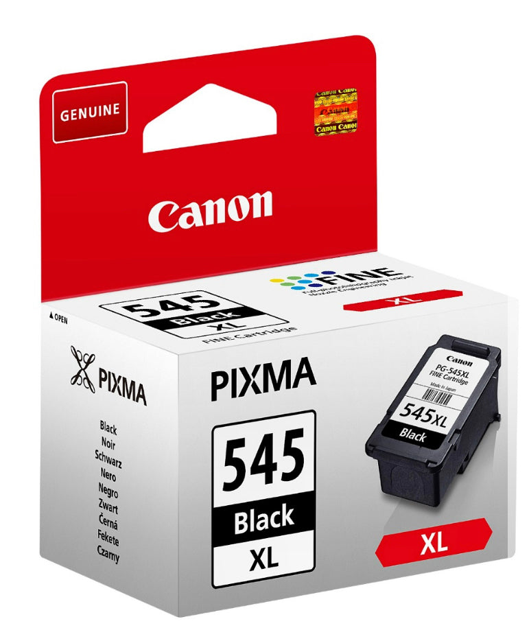 Canon PG-545XL High Yield Genuine Black Ink Cartridge – 400 Page Yield