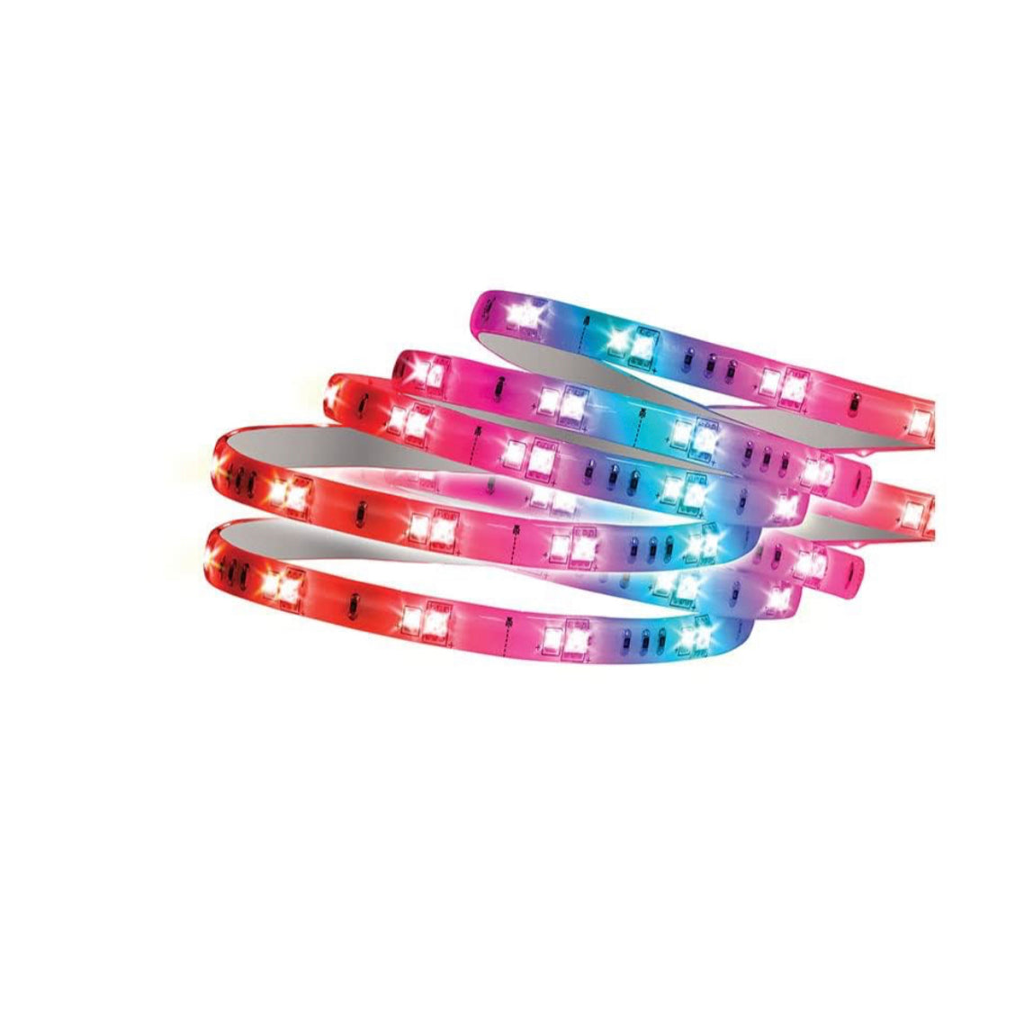Feit Wireless Smart Colour LED Strip Light with Remote – 5m RGB Decorative Lighting for Home, Bedroom, Kitchen & Holiday Décor