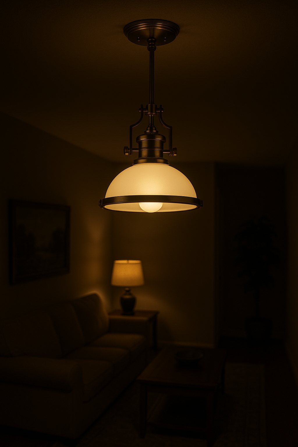 Chadwick 13" Polished Nickel Pendant Ceiling Light – ELK Lighting