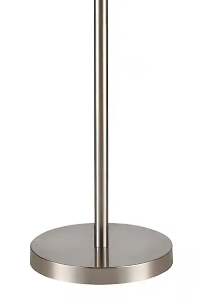 Floor Lamp – Elk Home Loman 65" Satin Nickel 3-Light Tree Style with Adjustable Shades