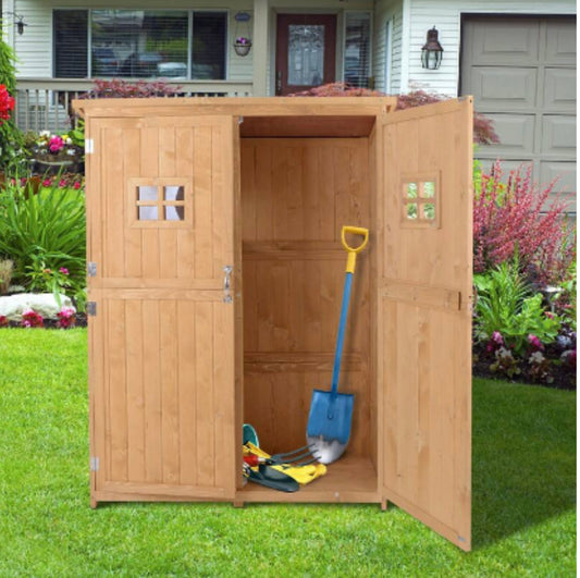 Transform Your Garden with This Affordable Wooden Storage Solution