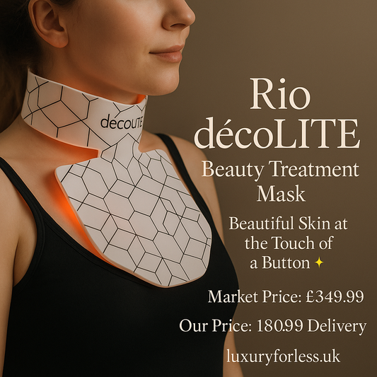 Rio DecoLITE LED Beauty Treatment Mask – Clinically Proven Light Therapy for Radiant Skin