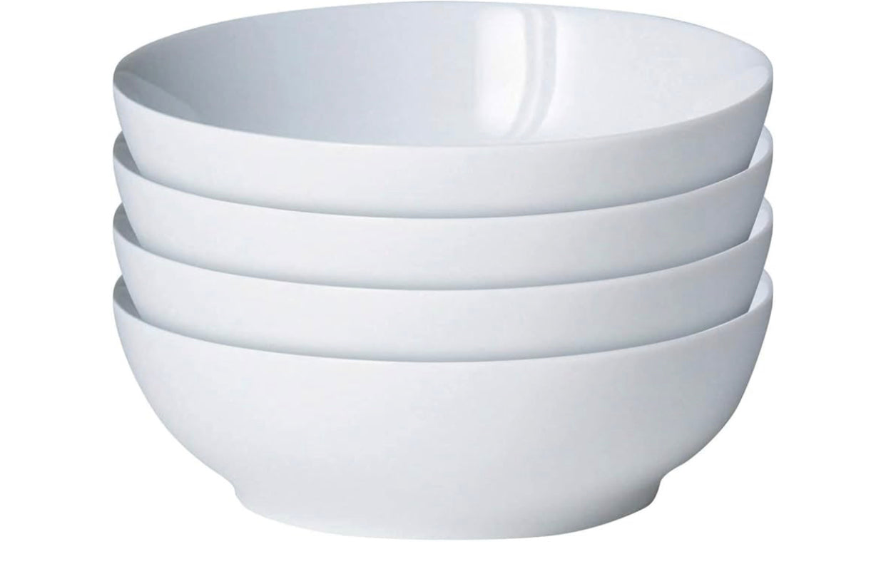Denby White 16-Piece Dinner Set – Elegant Porcelain Tableware for Every Occasion