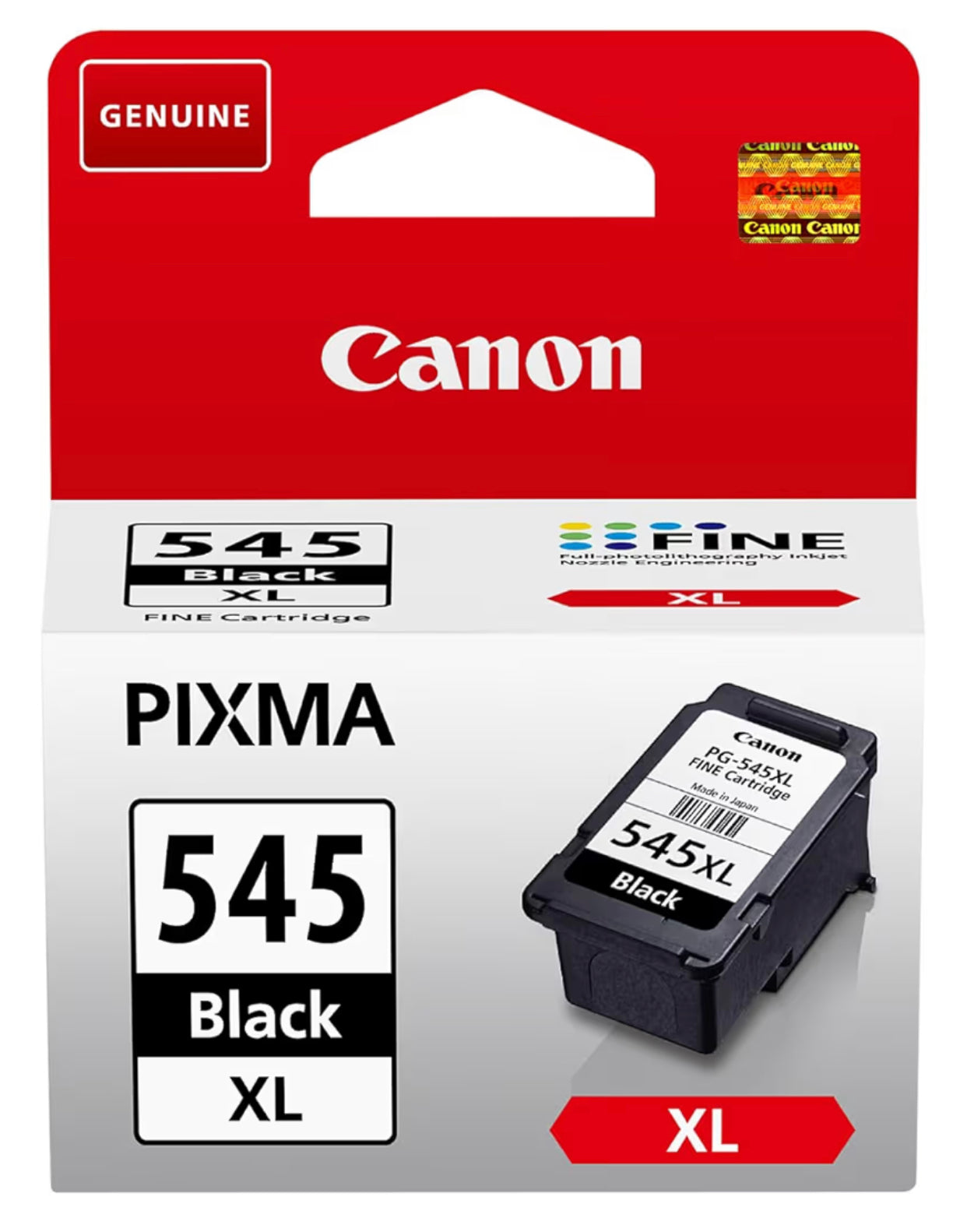 Canon PG-545XL High Yield Genuine Black Ink Cartridge – 400 Page Yield