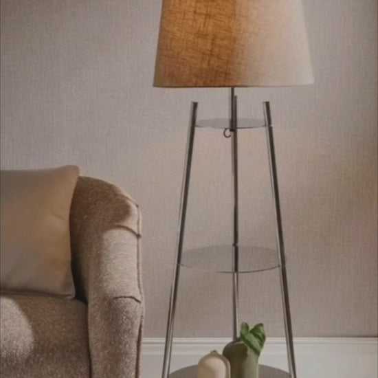 the-very-collection-metal-tapered-shelf-floor-lamp-modern-chrome-glass-shelves