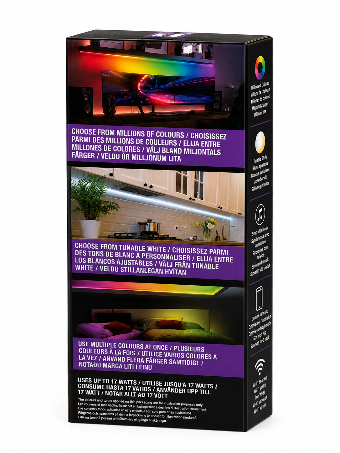 Feit Electric 6m Smart Colour Chasing Wi-Fi LED Strip Light