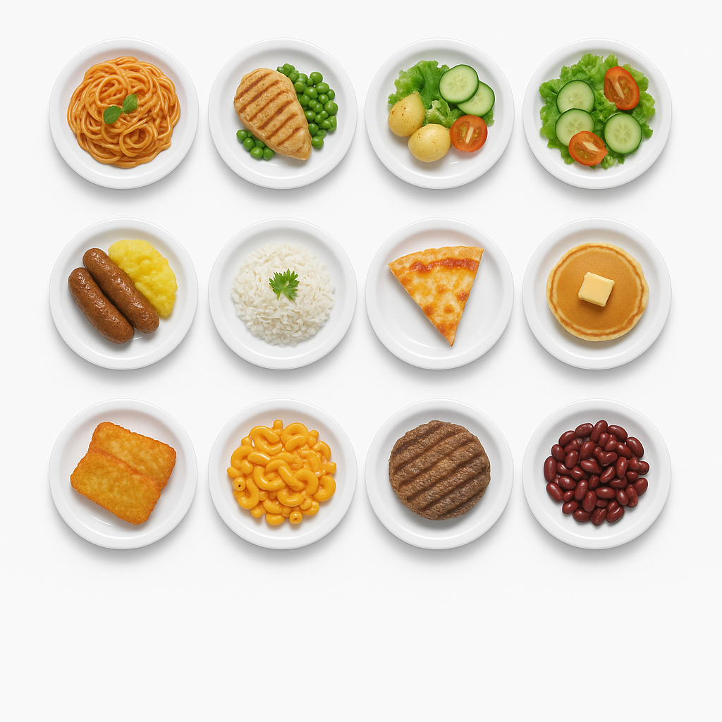 Olympia Kristallon Melamine Narrow Rimmed Plates – 165mm (6¼") – Box of 12