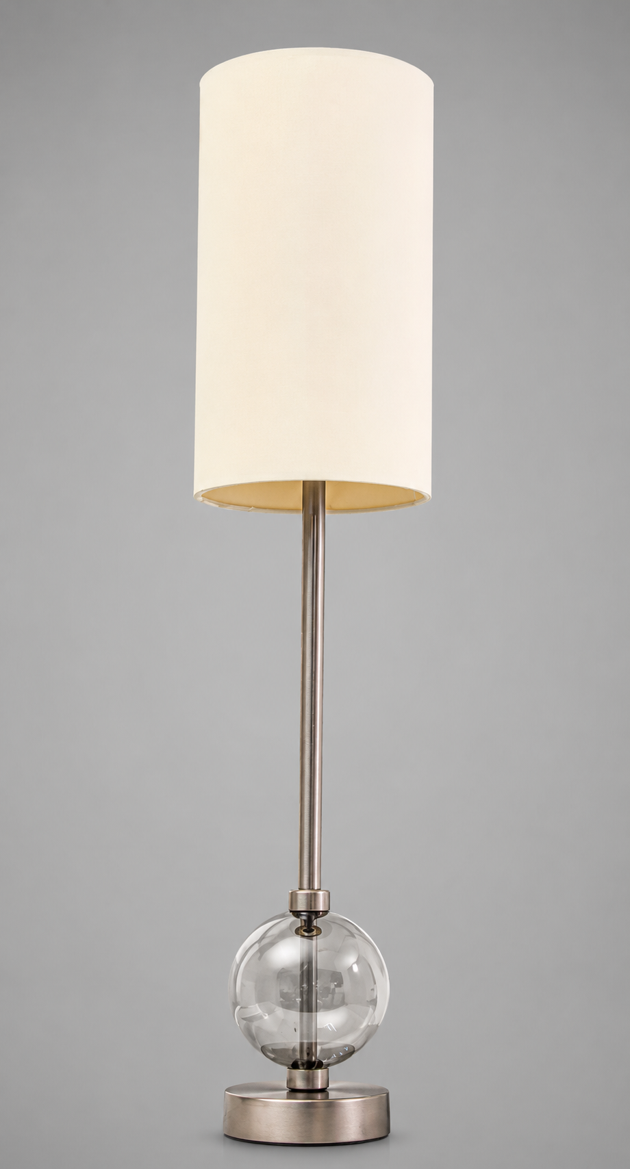 RV Astley Jarama Table Lamp – Luxury Marble, Crystal & Gunmetal Designer Bedside Lamp