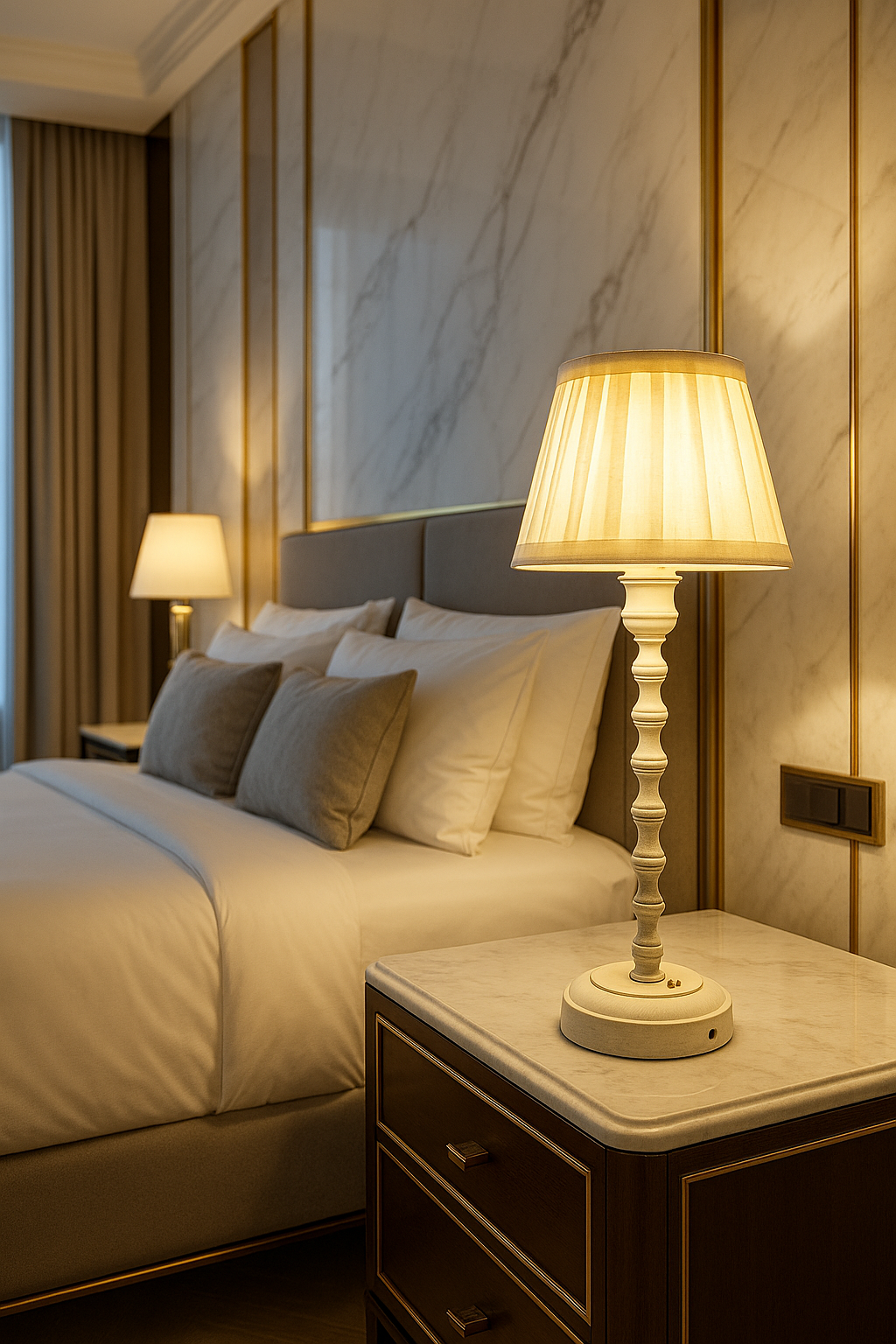 John Lewis Carlita Rechargeable Touch Table Lamp – Cordless LED – Dimmable