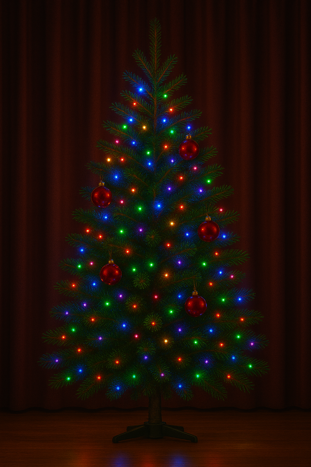 Christmas Fairy Light 140 Multicoloured Konstsmide Indoor Lights Green Cable