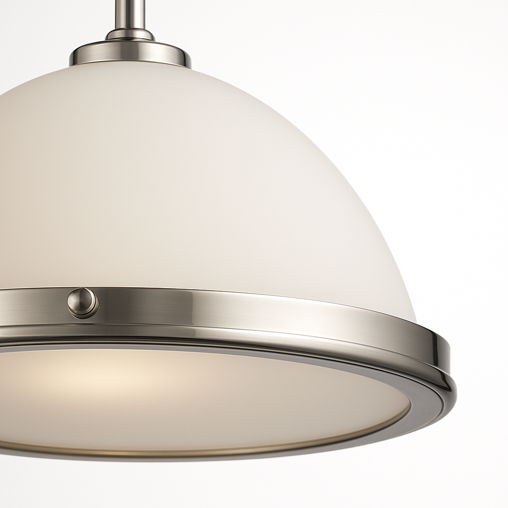 Chadwick 13" Polished Nickel Pendant Ceiling Light – ELK Lighting