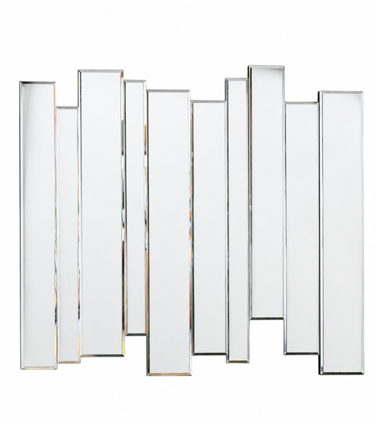 Gallery Montessa Mirror 70 x 80cm – Art Deco Bevelled Decorative Wall Mirror
