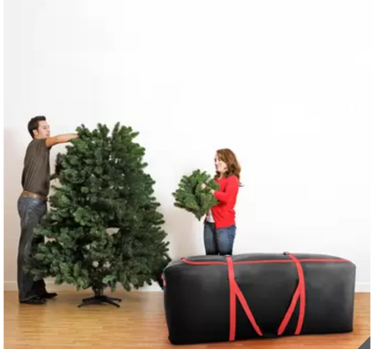 Christmas Tree Storage Bag with Wheels & Heavy Duty Handles – Fits Trees up to 9ft