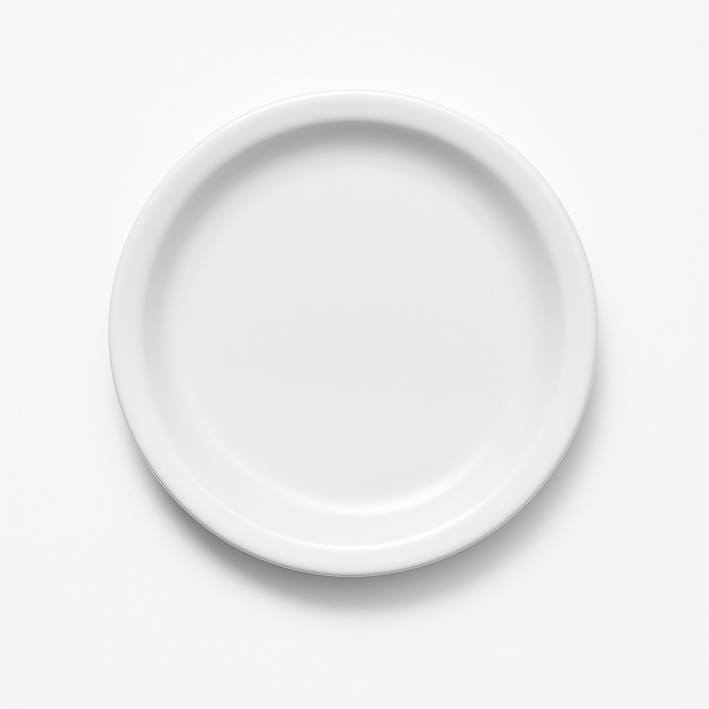 Olympia Kristallon Melamine Narrow Rimmed Plates – 165mm (6¼") – Box of 12