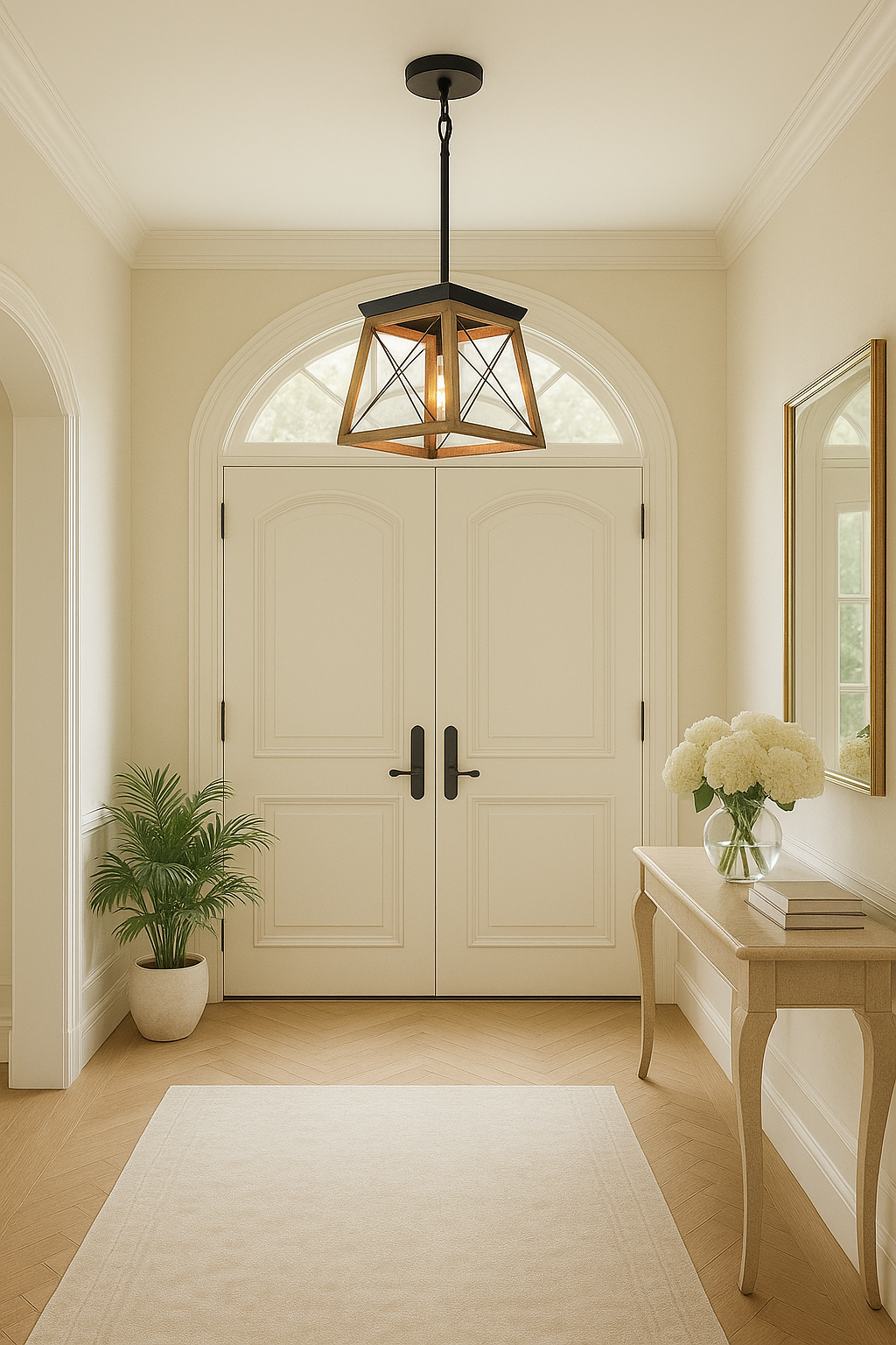 Lantern Pendant Light Rustic Industrial Ceiling Fixture – Matsuda by Borough Wharf