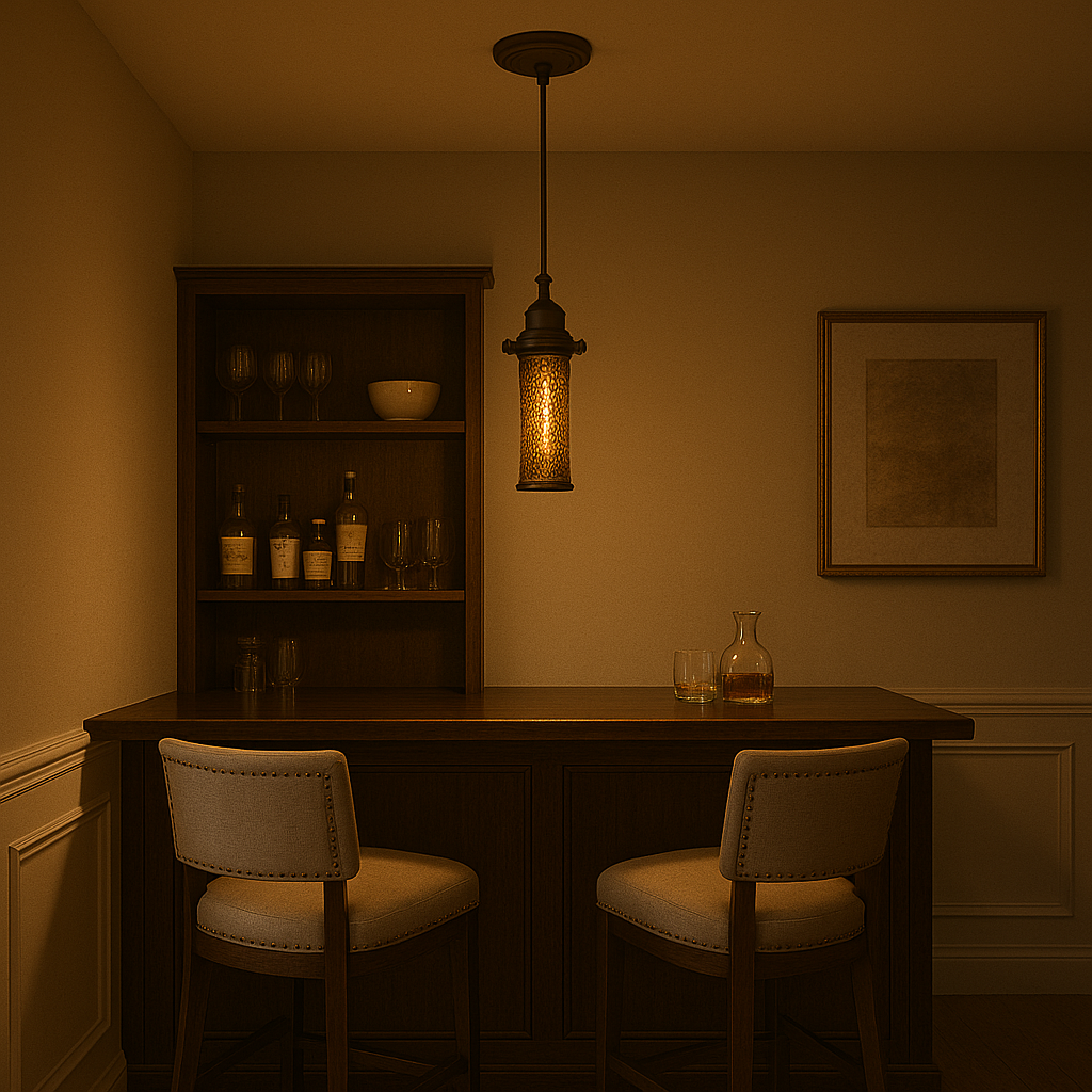 Karla 1-Light Cylinder Pendant Borough Wharf | Industrial Modern Ceiling Light