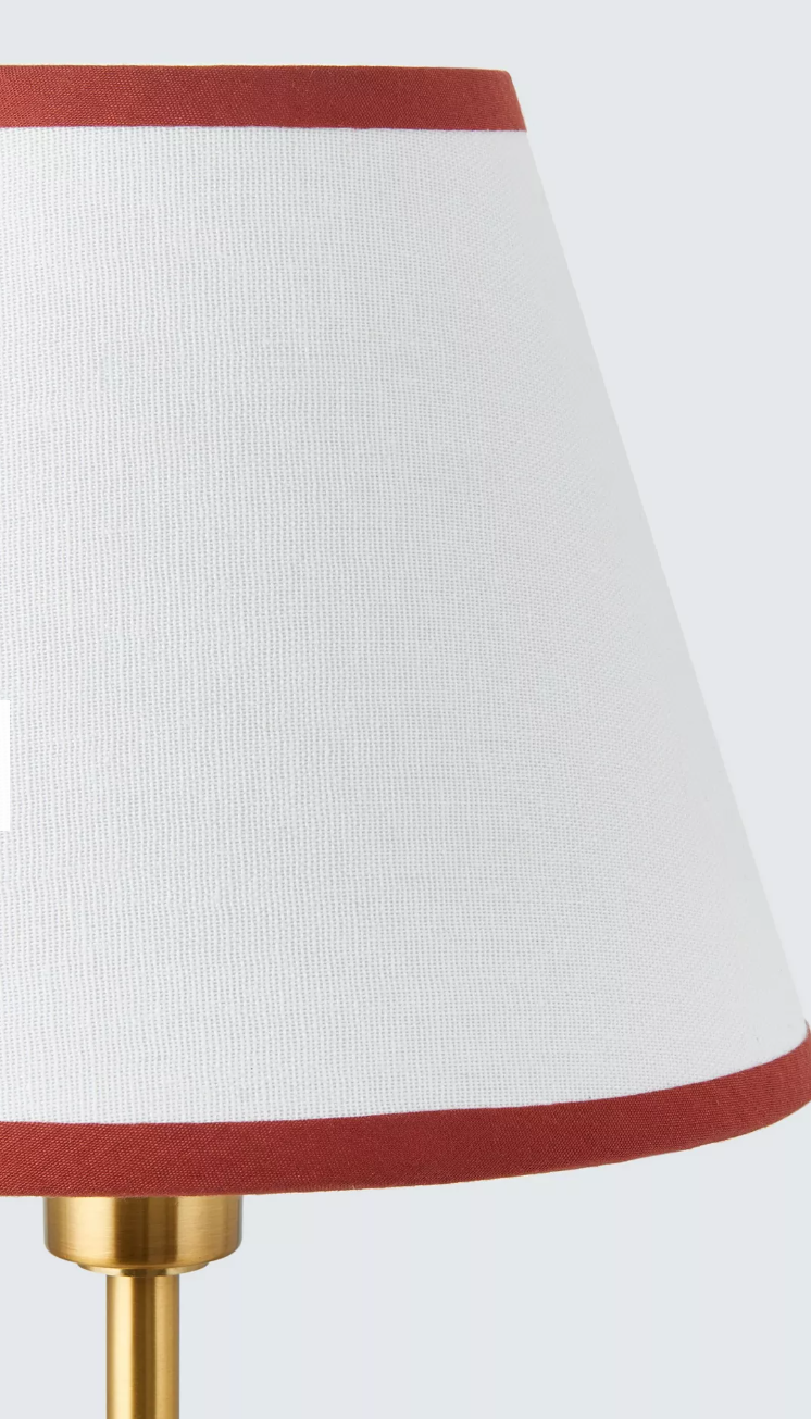 John Lewis Baily Large Rechargeable Brass Table Lamp – Cordless LED Touch Control