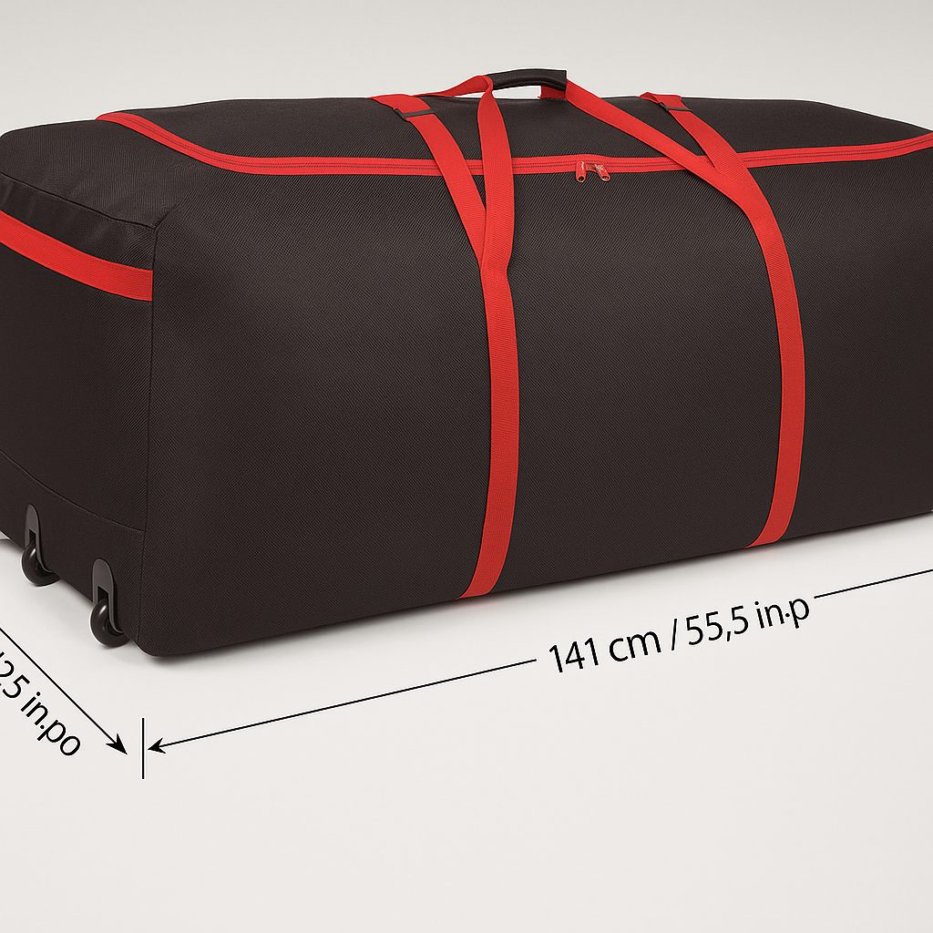 Christmas Tree Storage Bag with Wheels & Heavy Duty Handles – Fits Trees up to 9ft