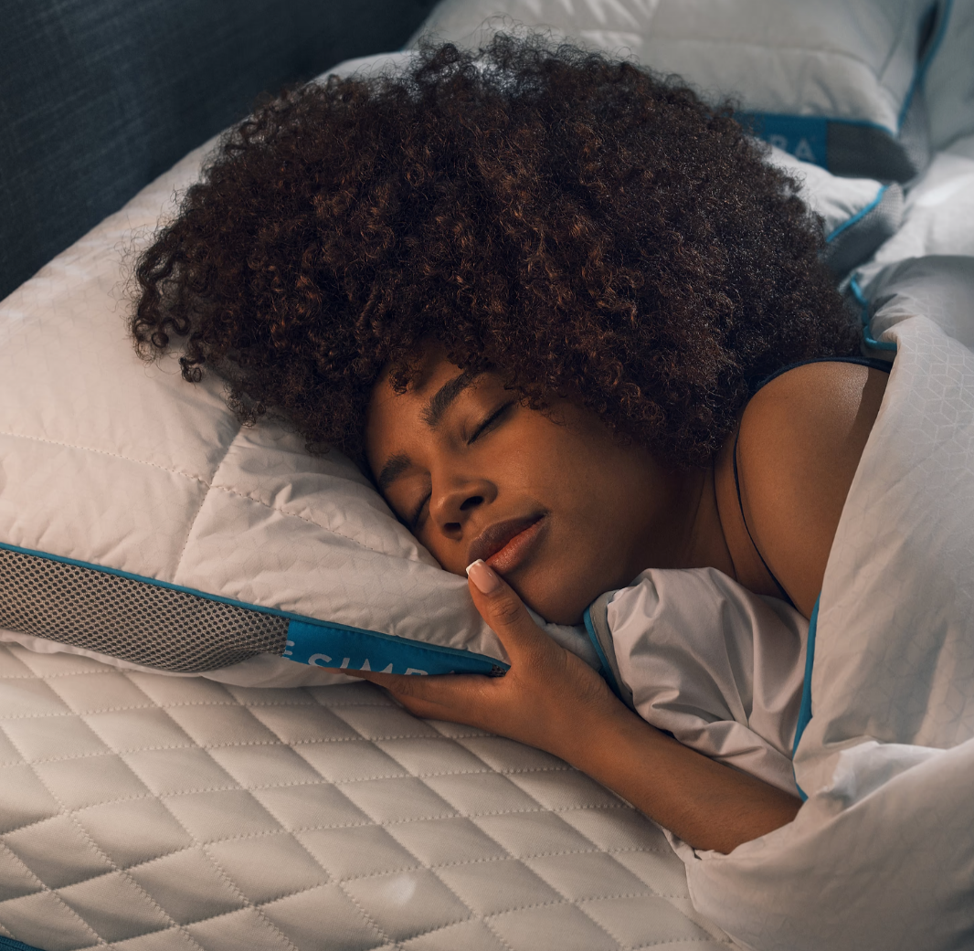 SIMBA Hybrid Pillow | Cooling Memory Foam Pillow with Nanocube Technology | Breathable Luxury Bed Pillow