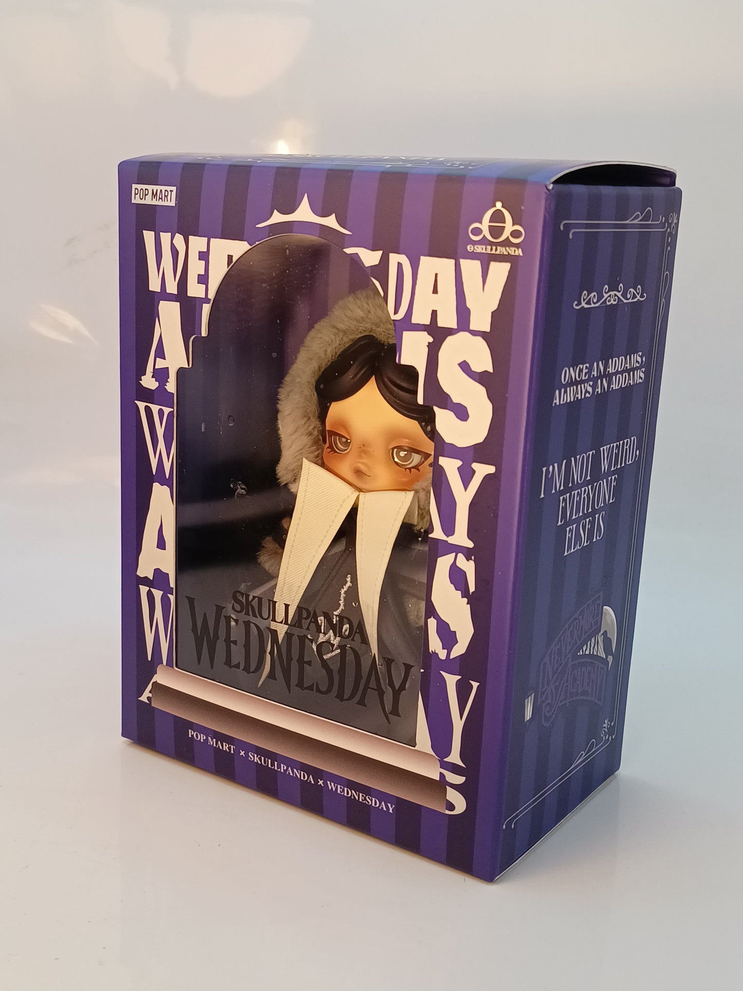 POPMART SKULLPANDA x Wednesday Blind Box | Nevermore Academy Collectible