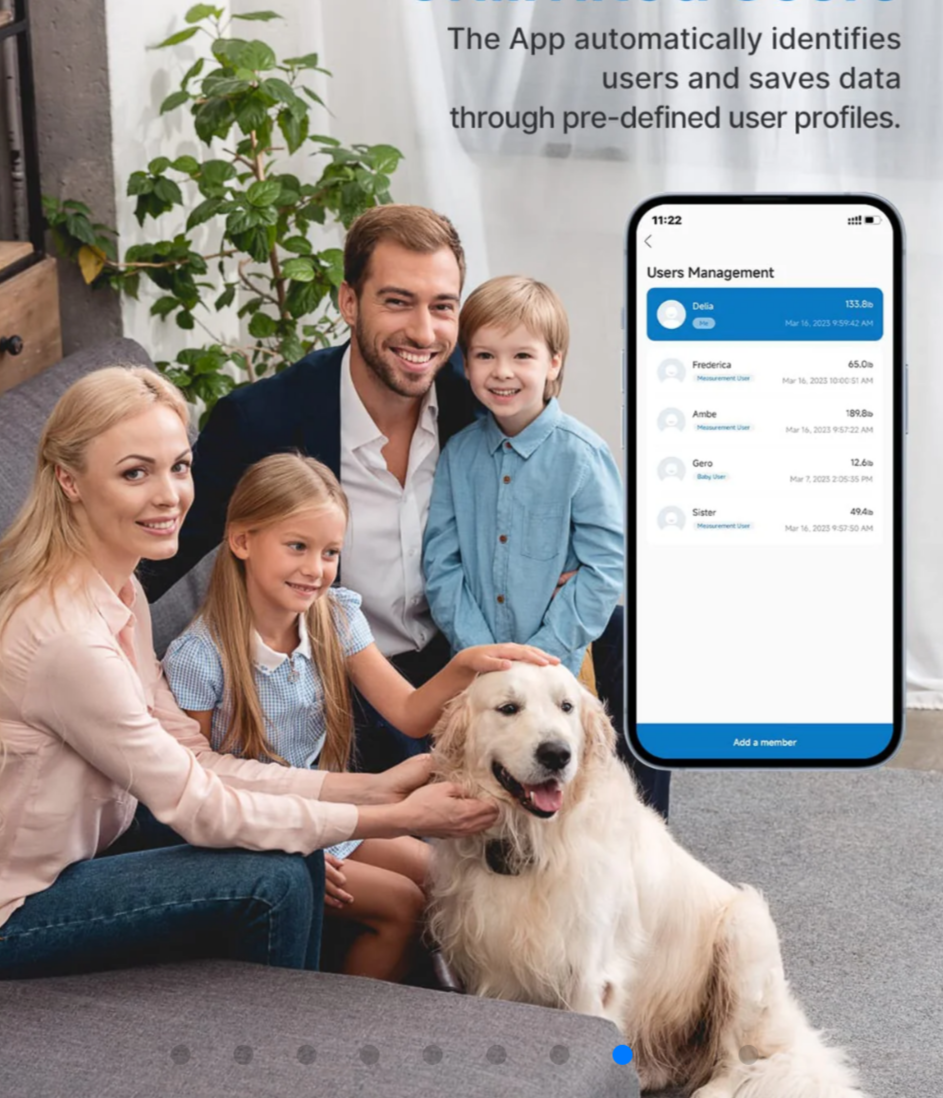 RENPHO Elis Aspire Smart Body Weight Scale – Wi-Fi & Bluetooth | 13 Body Metrics