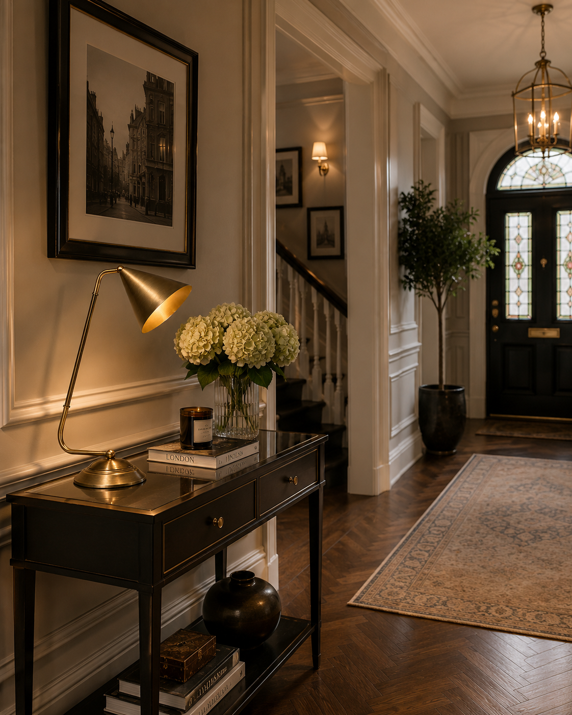 RV Astley Camone Antique Brass Table Lamp | Luxury E14 Desk Lamp