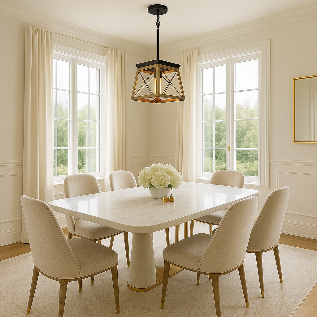 Lantern Pendant Light Rustic Industrial Ceiling Fixture – Matsuda by Borough Wharf