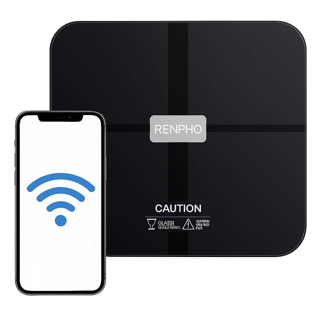 RENPHO Elis Aspire Smart Body Weight Scale – Wi-Fi & Bluetooth | 13 Body Metrics
