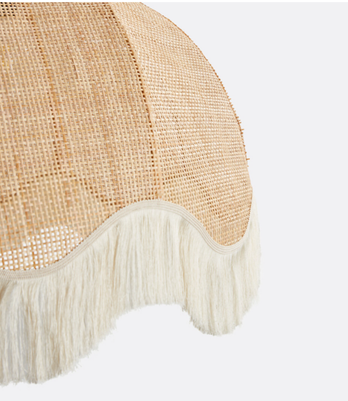 Lightshade – La Redoute Interieurs Daphné 69cm Fringed Rattan Bohemian Ceiling Pendant
