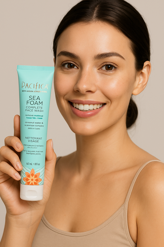 Pacifica Sea Foam Complete Face Wash – 5oz / 147mL (Coconut Cleanser)