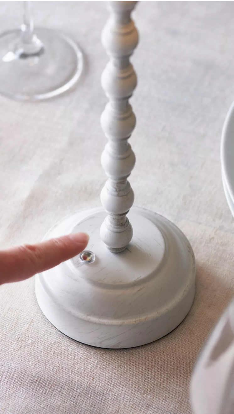 John Lewis Carlita Rechargeable Touch Table Lamp – Cordless LED – Dimmable