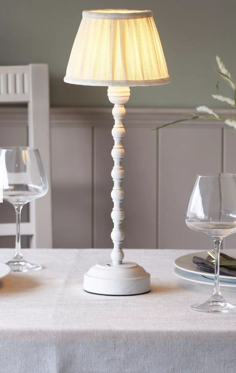 John Lewis Carlita Rechargeable Touch Table Lamp – Cordless LED – Dimmable