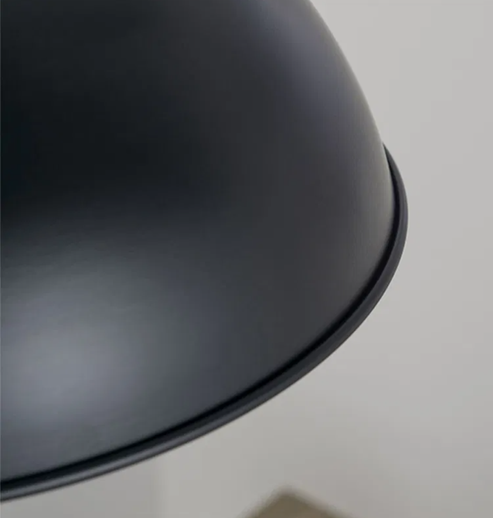 Endon Colman Black & Gold Leaf Ceiling Pendant Light – Dimmable E27 Luxury Statement Lamp